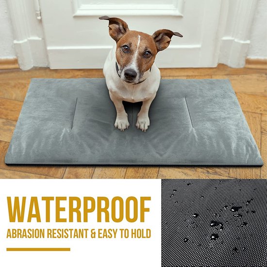 Gewatteerde Hondendeken 70 X 100 Cm - Groot Hondenbed Traagschuim Voor Grote Honden Gewatteerde Hondendeken 70 X 100 Cm - Groot Hondenbed Traagschuim Voor Grote Honden