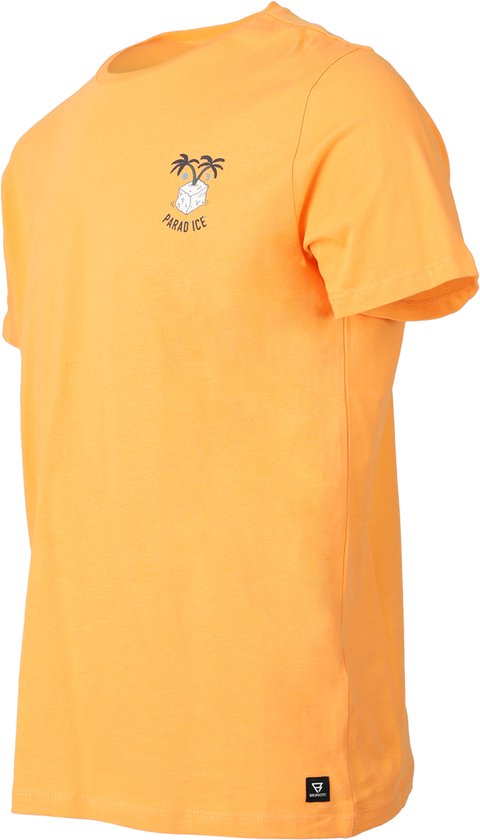 Brunotti Nicos Heren T-shirt | Oranje - XXL