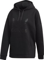 adidas Originals Logo Hoodie Sweats Vrouw Zwarte 38