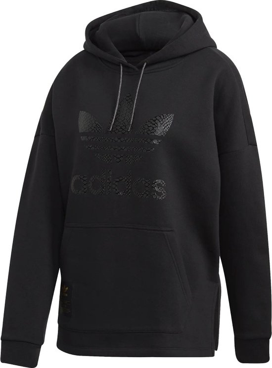 adidas Originals Logo Hoodie Sweats Femme Noir 38