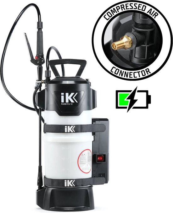 iK e FOAM Pro 12 Snow Foamer op Accu — afbeelding 4