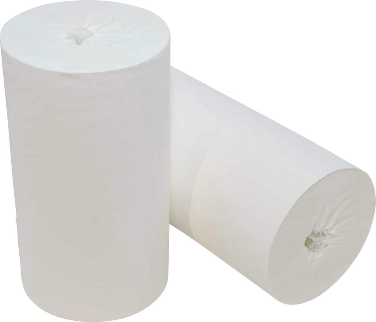 Goedkoopste Mini poetspapier cellulose 1 laags - zonder koker - Per rol