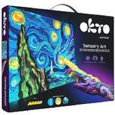 Okro - 3D kunstwerk - Sensory Art - Vincent Van Gogh - The Starry Night - klei artist
