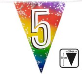 Boland - Folievlaggenlijn '5' Multi - Regenboog - Regenboog