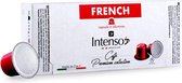 Intenso Espresso French roast - Aluminium Nespresso Capsules 100 cups (10 x 10 cups)