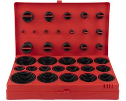 O Ringen - Universeel - 419stuks universele Rubber O Ring Kit - Afdichtingsrubber - O-ring Assortiment - Rubber