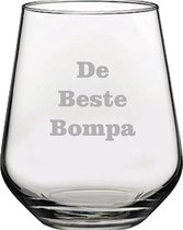 Drinkglas gegraveerd - 42,5cl - De Beste Bompa