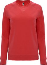 Rode dames sweater Annapurna 100% katoen merk Roly maat M