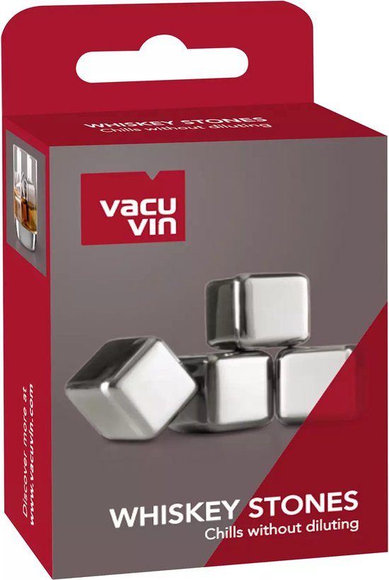 Vacu Vin whiskey cubes (4 units)