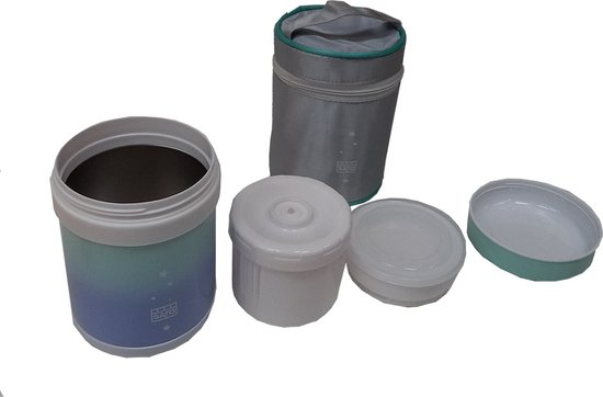 Saro - warmhoudbeker - warmhoudfles - eten en drinken warmhouden - 900 ml