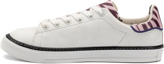 GOBY - Kitty - Baskets pour femmes - Sneaker - Sneaker Femme - Baskets Femme - Haute Qualité - Fait Main - Imprimé Chat - Taille 38