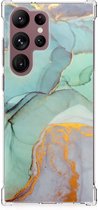 Back Cover voor Geschikt voor Samsung Galaxy S23 Ultra Watercolor Mix