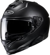 Hjc I71 Flat Zwart Semi Flat Zwart Integraalhelm - Maat XS - Helm