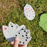 Kikkerland Huckleberry Leaf Cards - Kaartspel - Bladvormig