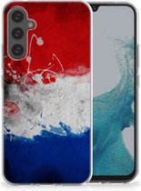 Telefoon Hoesje Geschikt voor Samsung Galaxy A34 Mobiel Case Nederlandse Vlag