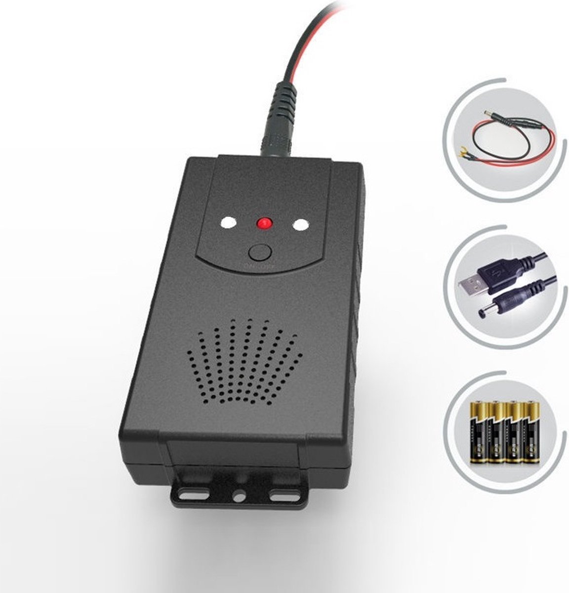 Goedkoopste Steenmarter Verjager - Auto 12volt Batterij Accu - USB - Anti Marter