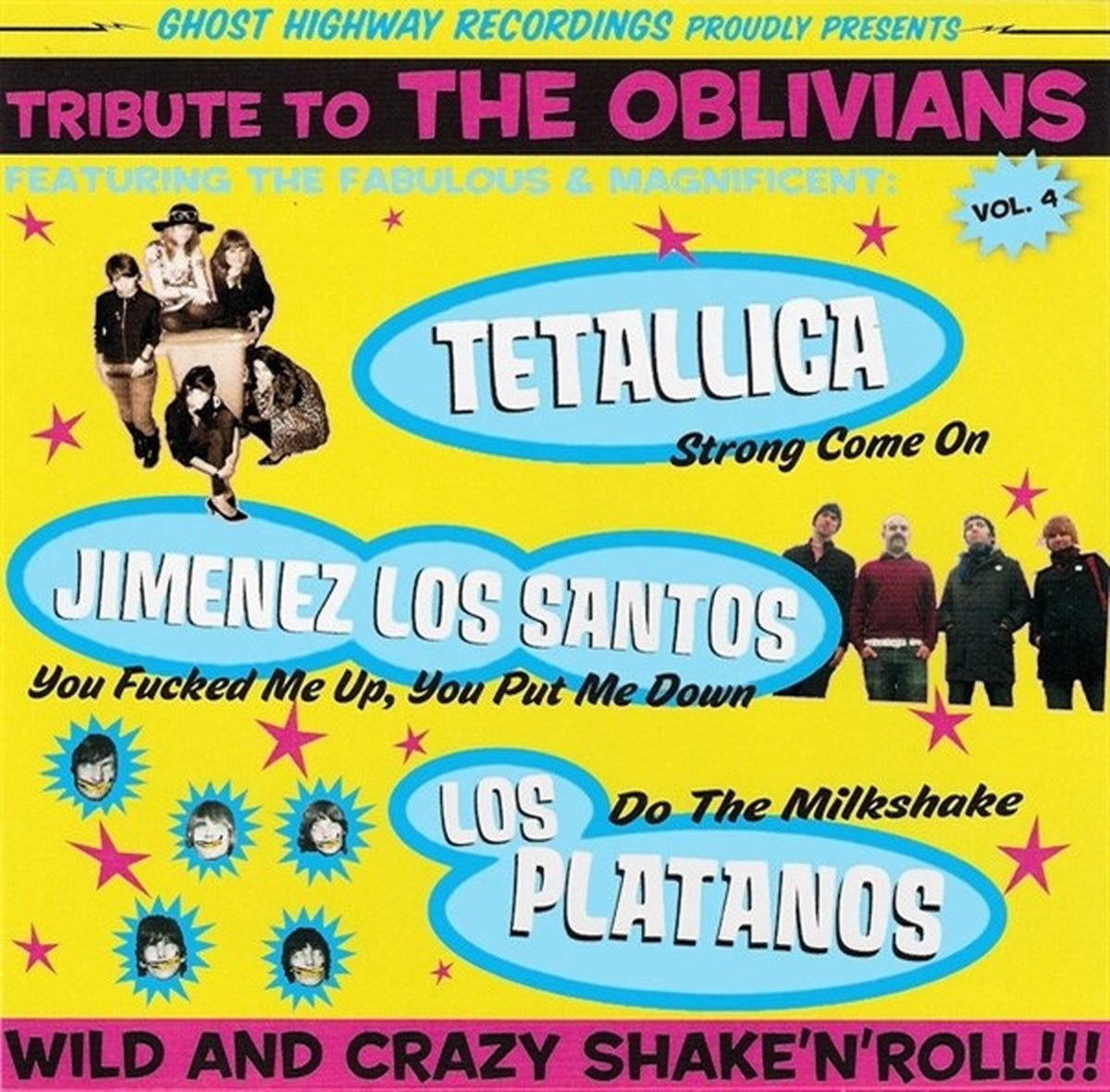 Various Artists - Tribute To The Oblivians Vol. 4 (7" Single)