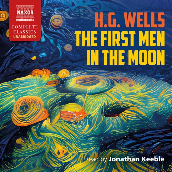 The First Men in the Moon - cover