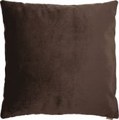 Pillooow - sierkussen Snooze - afm. 70x70cm kleur bruin - fluweel