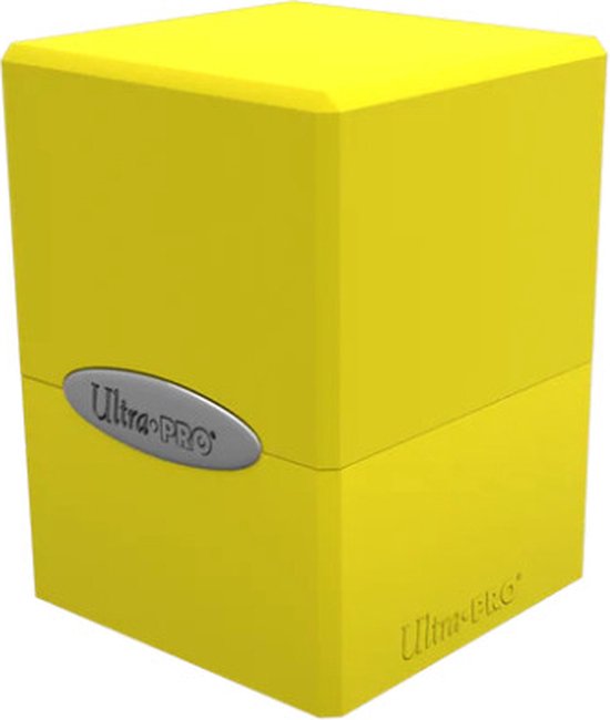 Ultra Pro Satin Cube Lemon Yellow Deck Box