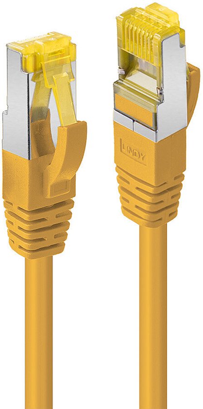 LINDY 47664 RJ45 S/FTP 3.00 m Geel 1 stuk(s)