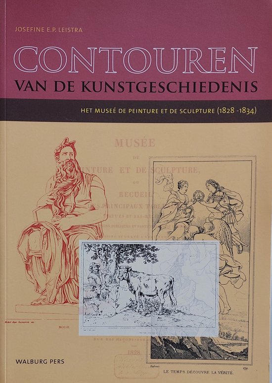 Cover van het boek 'Contouren van de kunstgeschiedenis' van J.E.P. Leistra