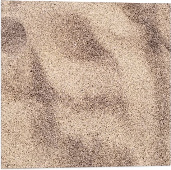 WallClassics - Drapeau - Grains de sable - 50x50 cm Photo sur Drapeau Polyester
