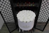 Urbankr8® - PURE WHITE - WHITE FLOWERBOX - - Valentijnsdag - Moederdag - Huwelijkscadeau - Bruiloft - Verloving