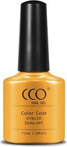 CCO Shellac - Gel Nagellak - kleur Lemon Drop 68023 - Geel - Dekkende kleur - 7.3ml - Vegan