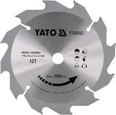 YATO Cirkelzaagblad Ø170 mm - 12 T - binnendiameter 16 mm
