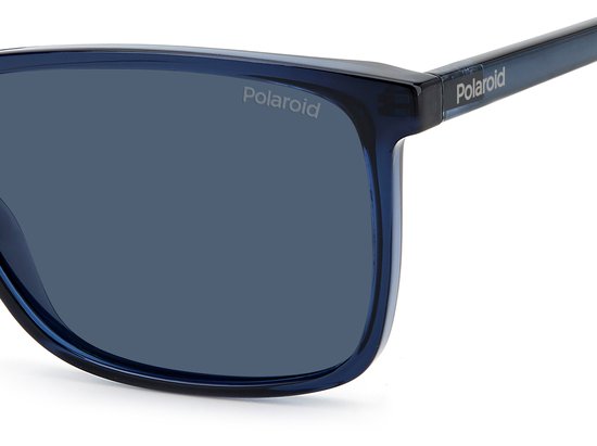POLAROID Zonnebril (PLD4137/S) Volwassenen Blauw Volledig omrand Polarizerend van Polaroid — afbeelding 4