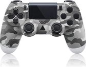 Controller Geschikt voor PS4 - Wit Camouflage