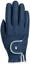 Handschoen Roeck-Grip Lona Navy - Silver - 6 | Paardrij handschoenen