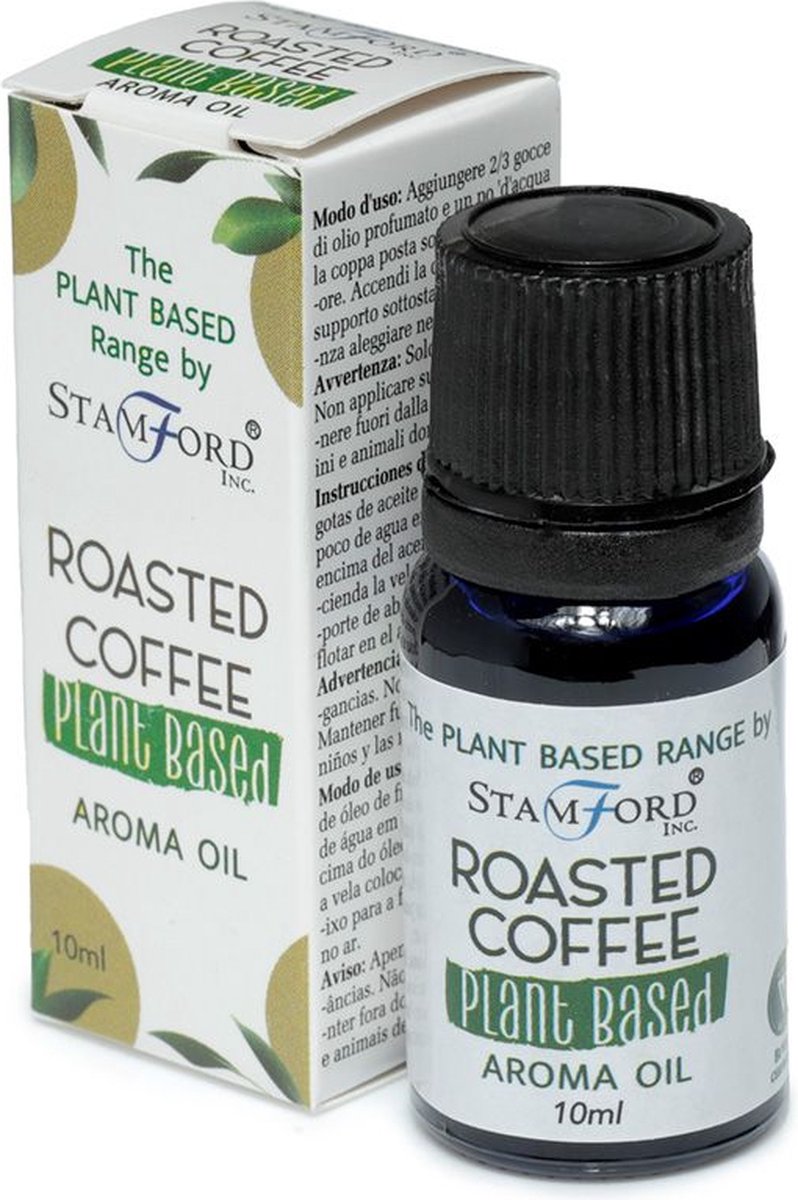 Goedkoopste Plantaardige Aroma Geurolie - Geroosterde Koffie - 10ml - Geurolie Voor Aromadiffuser - Huisparfum