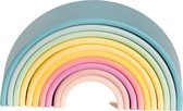 * Dëna Siliconen Speelset Set 10 I Regenboog Pastel