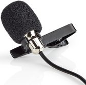 Knaak Clip-on Microfoon - Lavalier Microfoon voor Laptops of Mobiele Telefoons