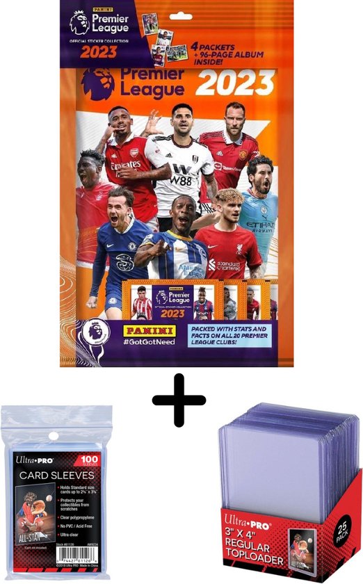 Afbeelding van het spel Panini Premier League 2022/23 Sticker Collectie Starter Pack Set