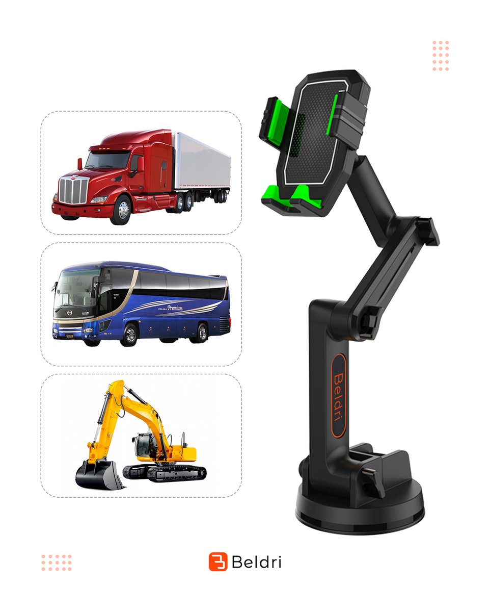 Truckules Support de téléphone pour camion - Support de téléphone