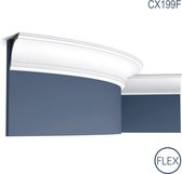 Corniche Orac Decor CX199F AXXENT Moulure décorative Moulures flexibles style classique intemporel blanc 2 m