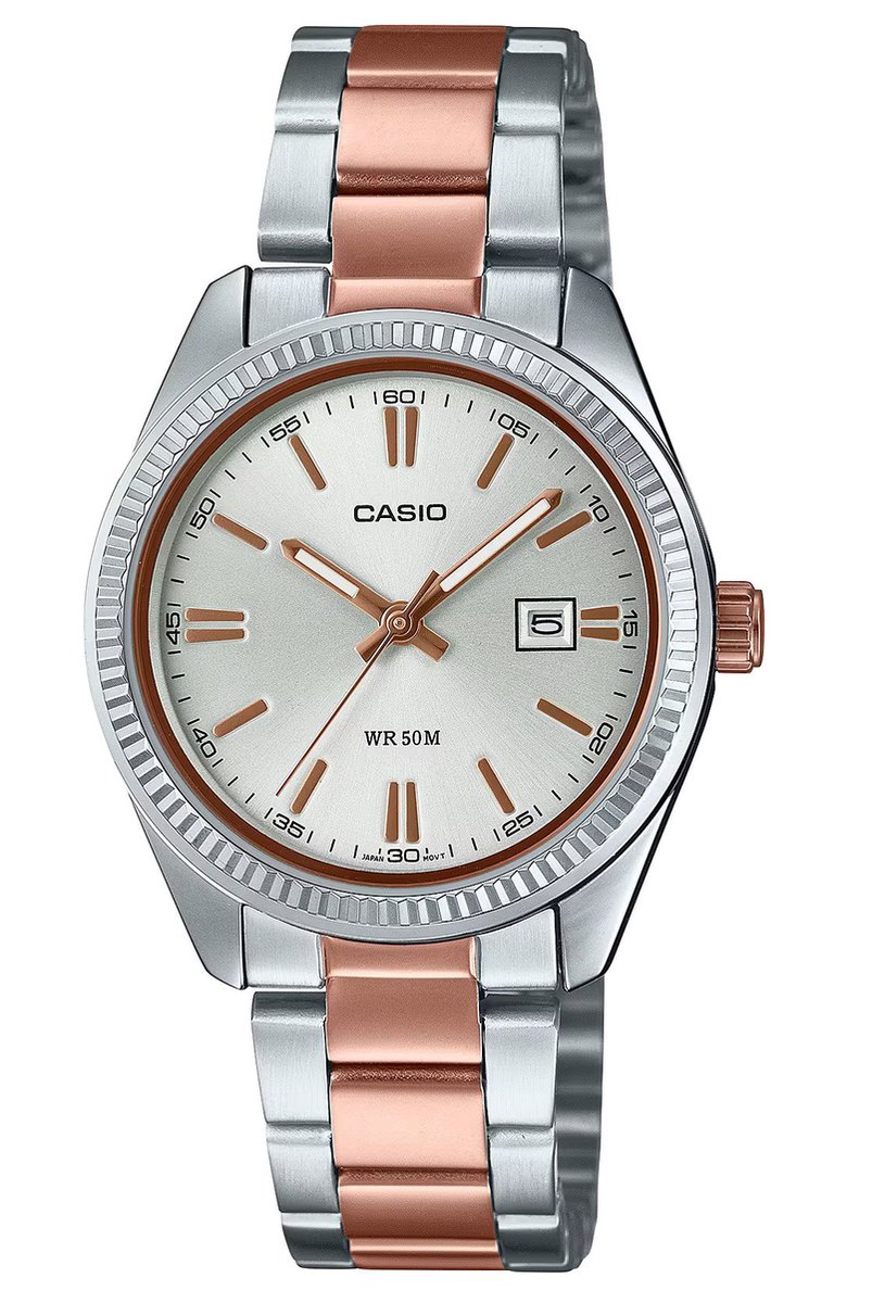 Casio Casio Collection LTP-1302PRG-7AVEF Horloge - Staal - Multi - Ø 30 mm