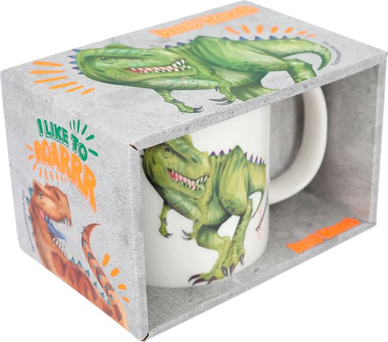 Boîte à Goûter Dino World Galaxy - 3 Compartiments - Couvercle Transparent - 17x14x5.7 Cm
