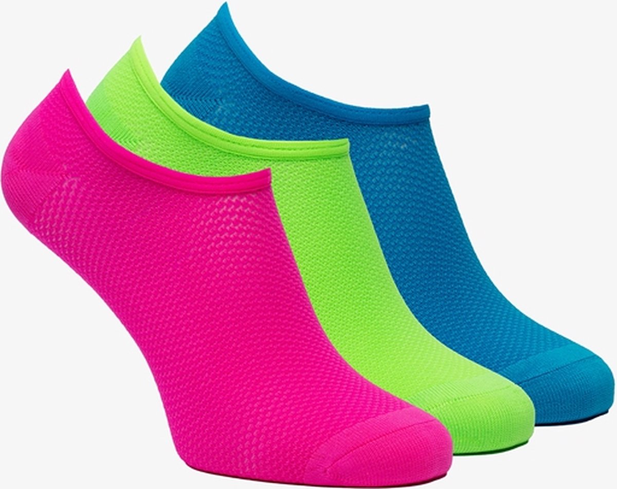 Piarini 3 paar Merino sneakersokken - heren dames - sneakersokken met 68% merinowol - ademende sokken, Mix-Donker, 47/50 EU