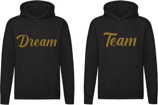Dream et Team Beautiful Hoodies | Équipe de rêve | Copain | Petite amie | Taille | Collègue | Enfant | Femmes | Hommes | Enfants | Pull | Capuche