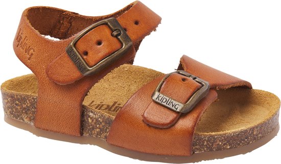 Kipling Easy 4 Sandalen Jongens Cognac Maat 24 bol