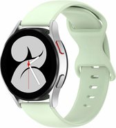 By Qubix - 20mm - Garmin Vivomove 3 - HR - Luxe - Sport - Style - Trend - Solid color sportband - Groen