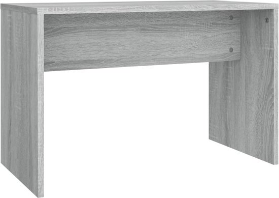 vidaXL - Kaptafelkruk - 70x35x45 - cm - bewerkt - hout - grijs - sonoma - eikenkleurig