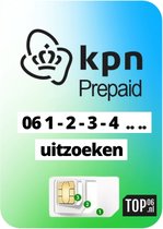 Kies uw eigen 06 1-2-3-4-xx-xx nummer uit - KPN netwerk - Nieuw in Nederland