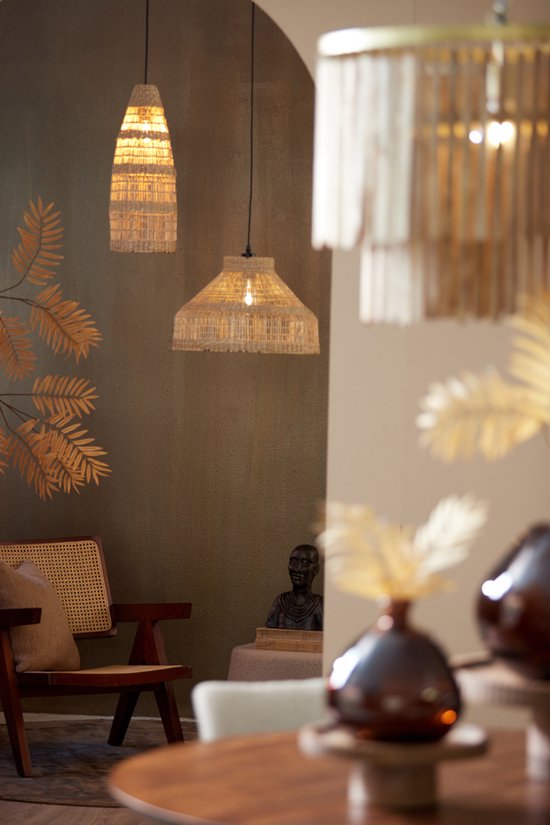 Light & Living Hanglamp Latika - Zeegras - 45cm - Naturel