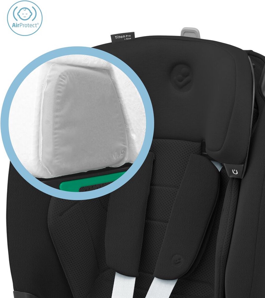 Maxi-Cosi Titan Pro i-Size Autostoeltje - Authentic Black - Vanaf ca. 15 maanden tot 12 jaar – foto 3