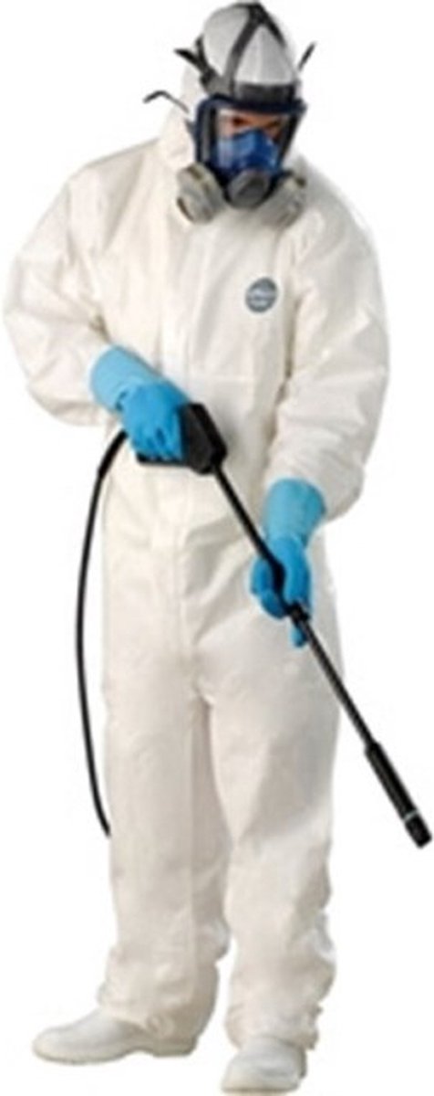Opsial overall PP met kap - Optisafe - wit - maat L
